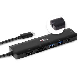 Club 3D USB-C 3.2 7in1 Hub...